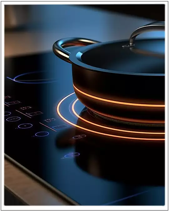 Induction Cooktops VS. to Radiant & Gas