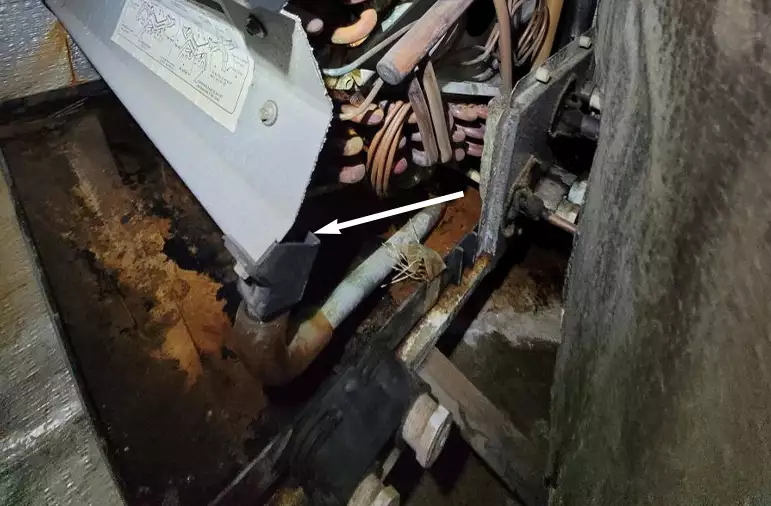 Air Conditioning plugged Evaporator Housing 