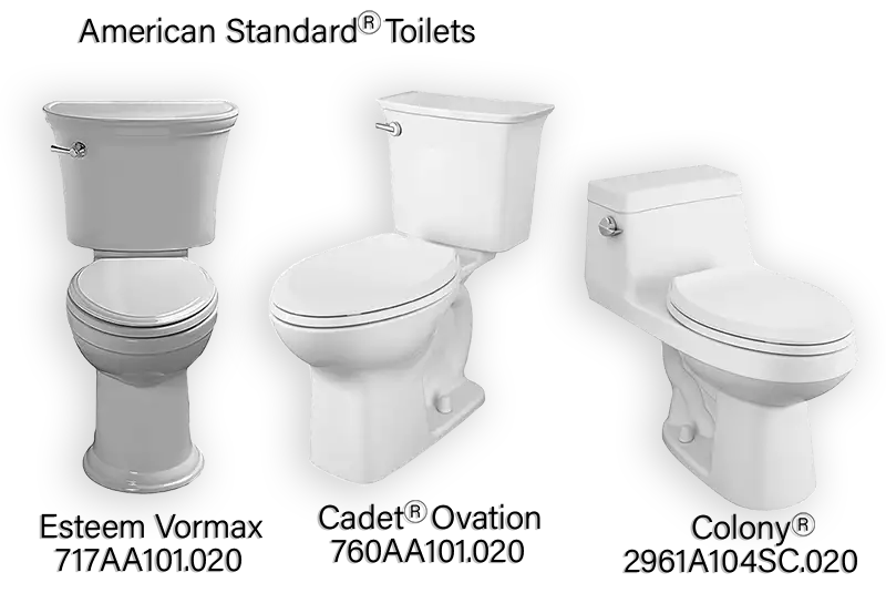American Standard Toilets