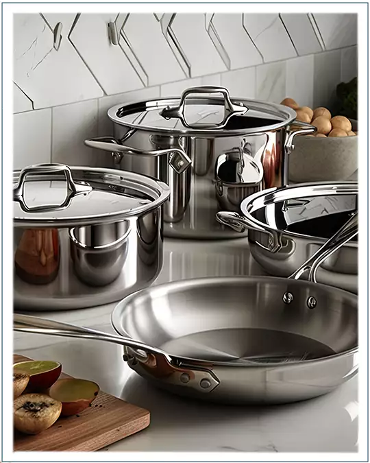Stainless Steel for Cookware,Sinks & Appliances