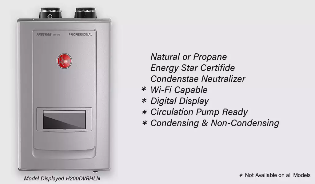 Rheem Tankless Water Heaters 